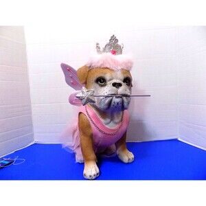 NEW Bulldog Fairy Princess Ballerina English Bulldog Halloween Dog